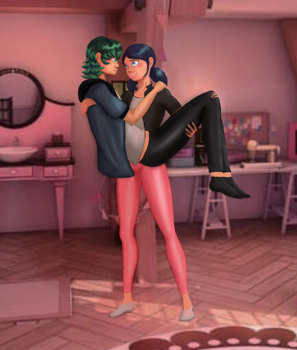 Lukanette: ft. Super Strong Marinette!